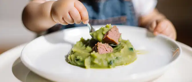 Постепенное изменение текстуры продуктов поможет наладить мясной рацион у детей